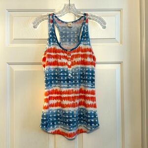 7th Ray Flag Tank Top Sz L